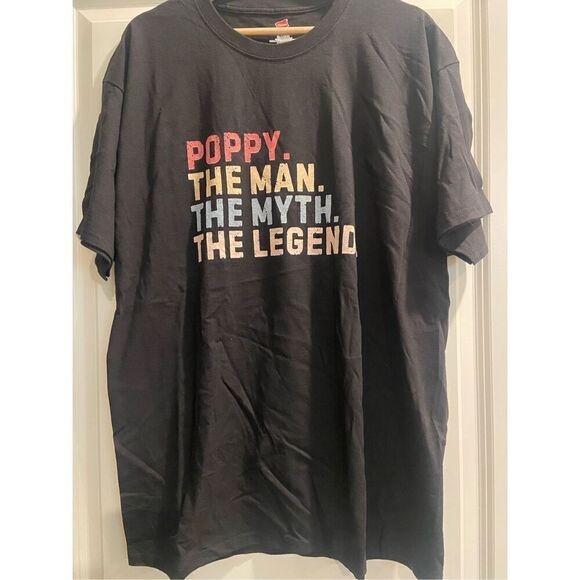 Poppy. The Man. The Myth. The Legend T-shirt size XL - Picture 1 of 2